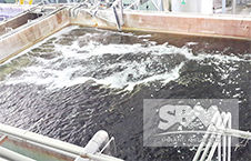 Copper Sulfate is separated from extraction liquid